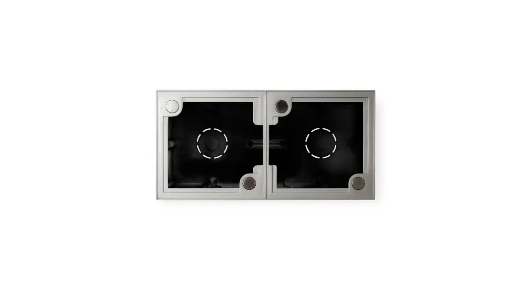WPA2FMBOX In-wall double flush mount installation box – Image 3
